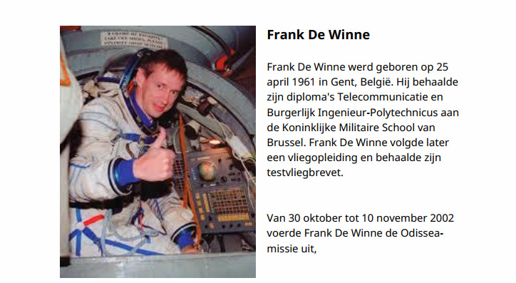 Frank De Winne Frank De Winne